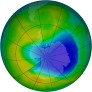 Antarctic Ozone 2013-10-29
